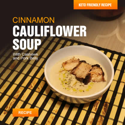 Cinnamon Cauliflower Soup